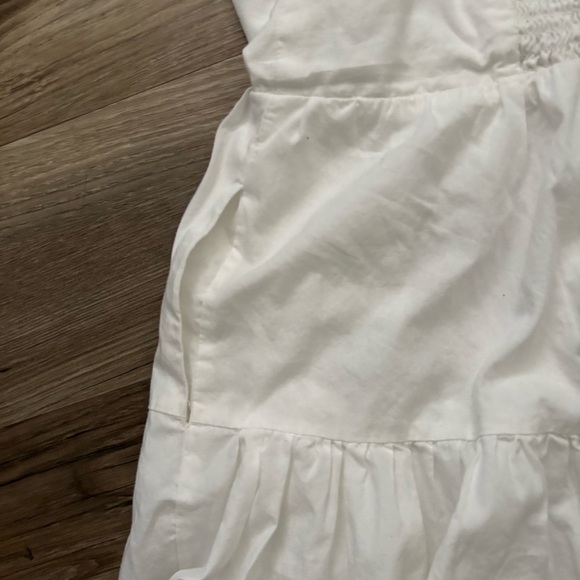 Anthropologie White Strapless Dress - Picture 11 of 11
